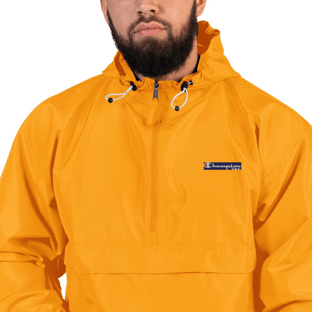 Champion Unisex Packable Anorak Jacket - Chinchilla Choons
