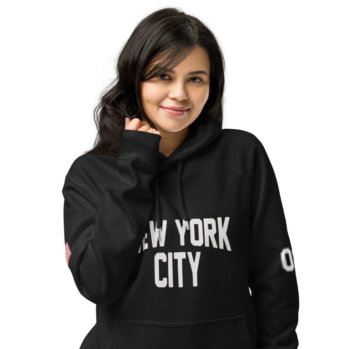 New York City Unisex Eco Hoodie - Chinchilla Choons