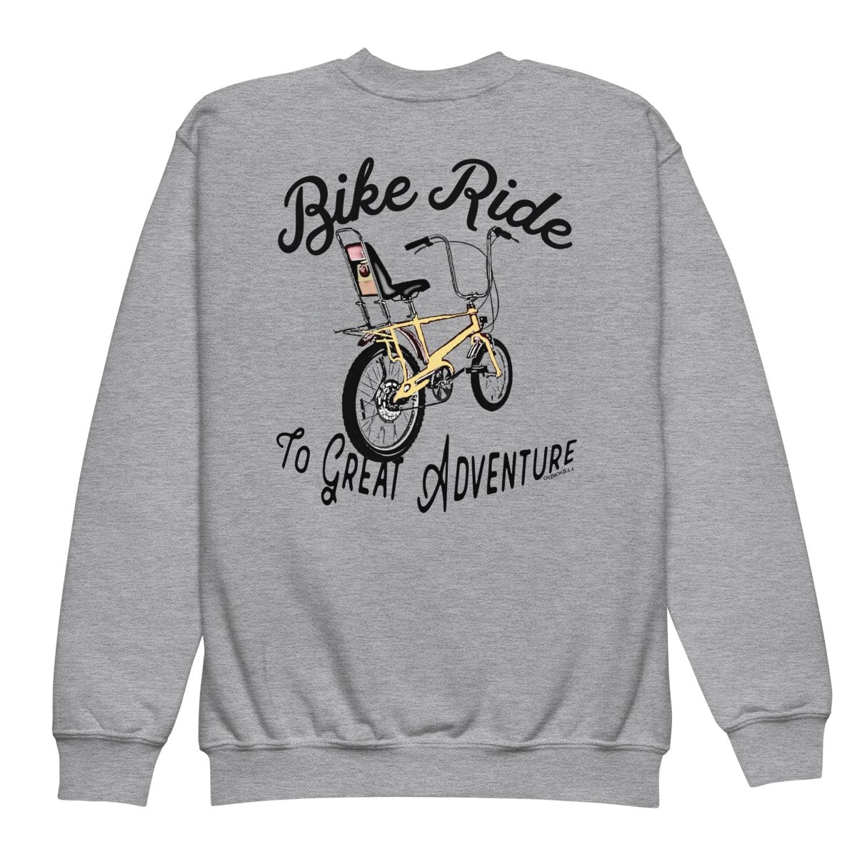 Chopper '75' Youth Crewneck Sweatshirt - Chinchilla Choons