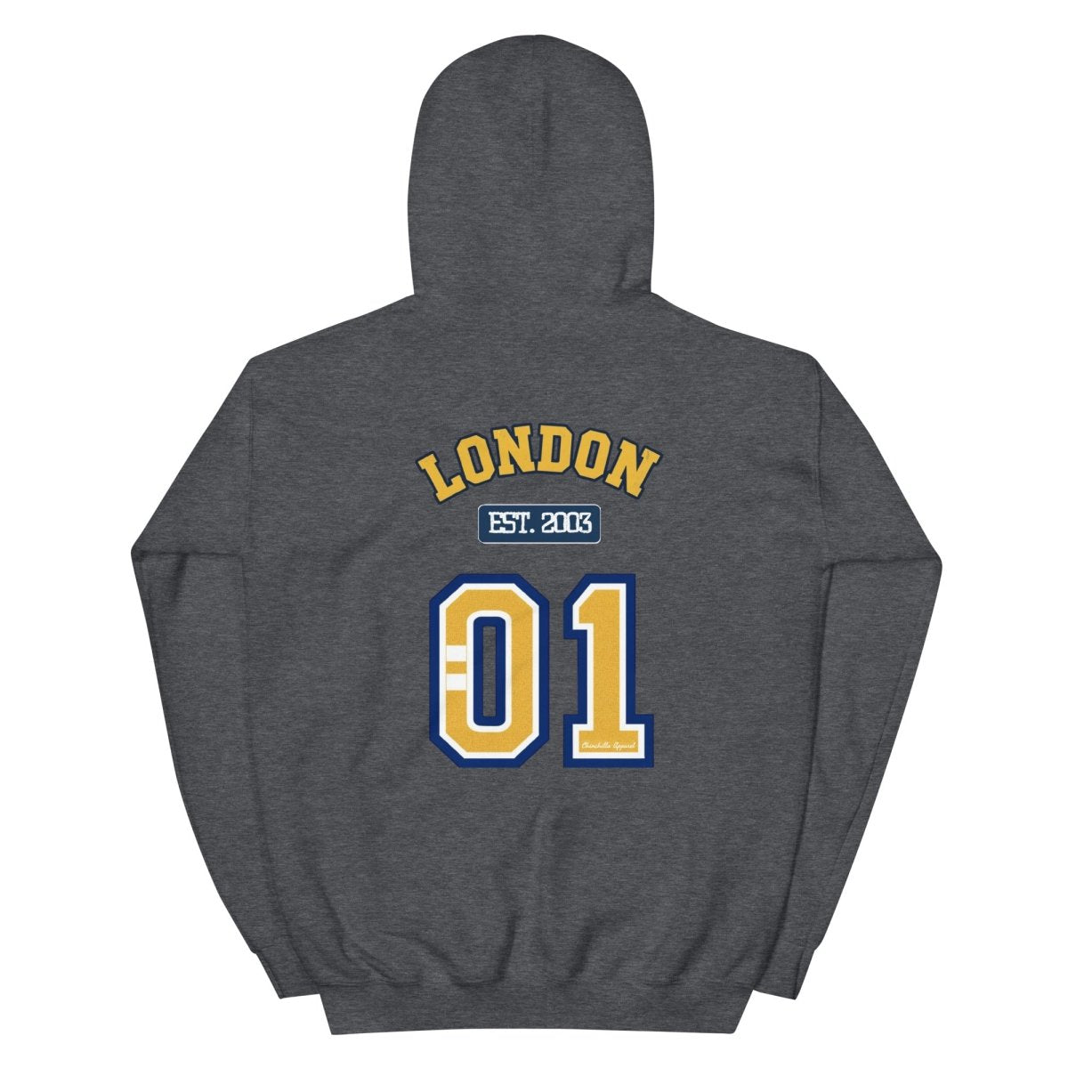 London Varsity Unisex Hoodie - Chinchilla Choons