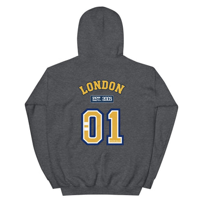 London Varsity Unisex Hoodie - Chinchilla Choons
