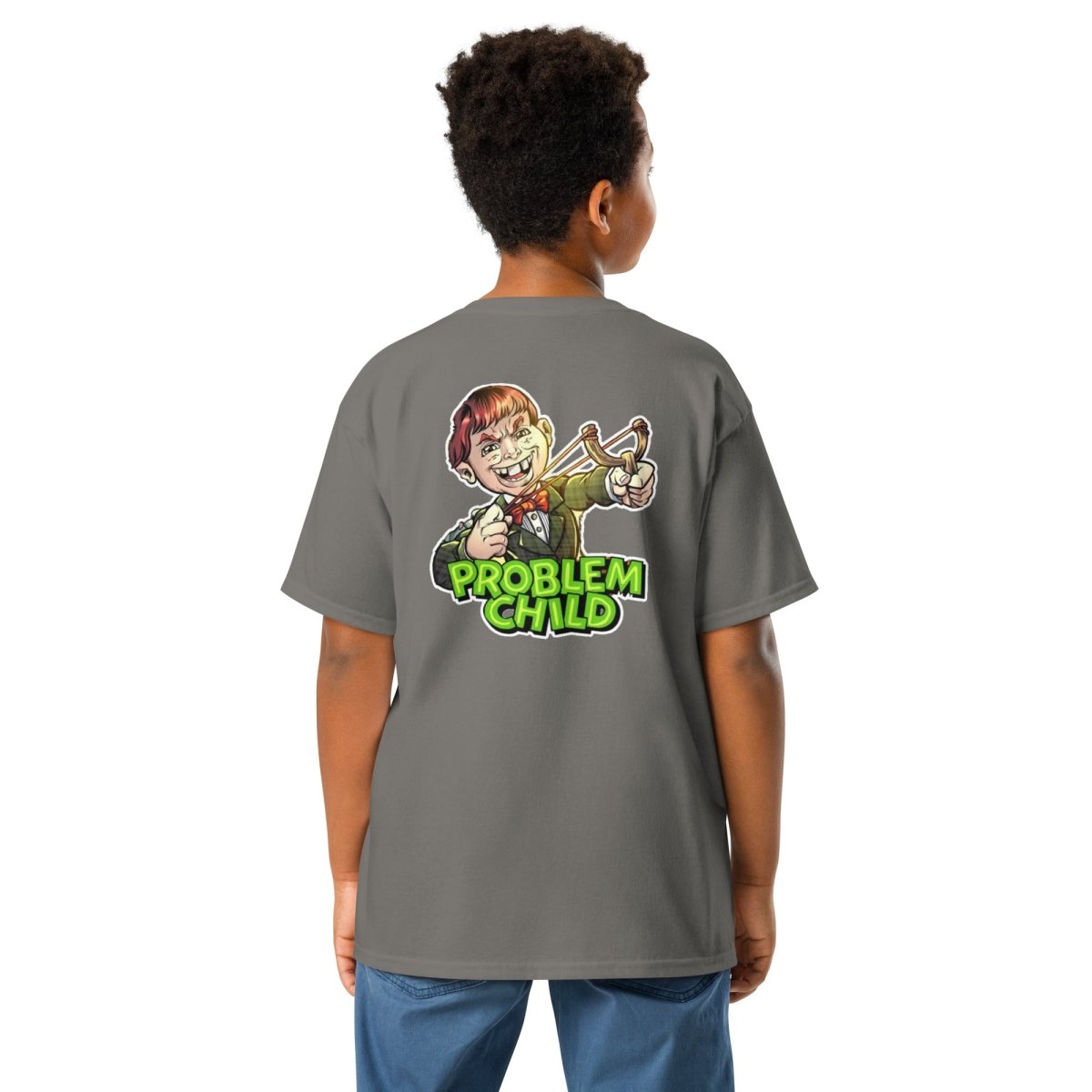 Problem Child Boys Classic Tee - Chinchilla Choons