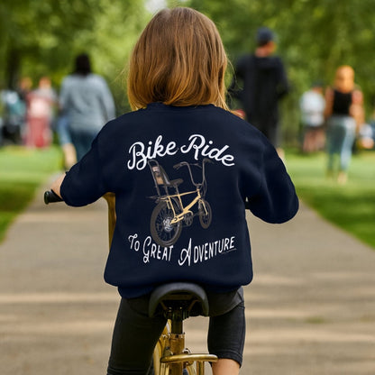 Chopper '75' Youth Crewneck Sweatshirt (Dark Colours) - Chinchilla Choons