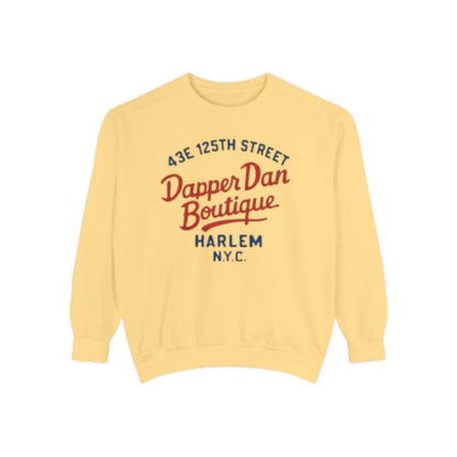 Dapper Dan Boutique Sweatshirt — 125th Street Retro Crewneck - Chinchilla Choons