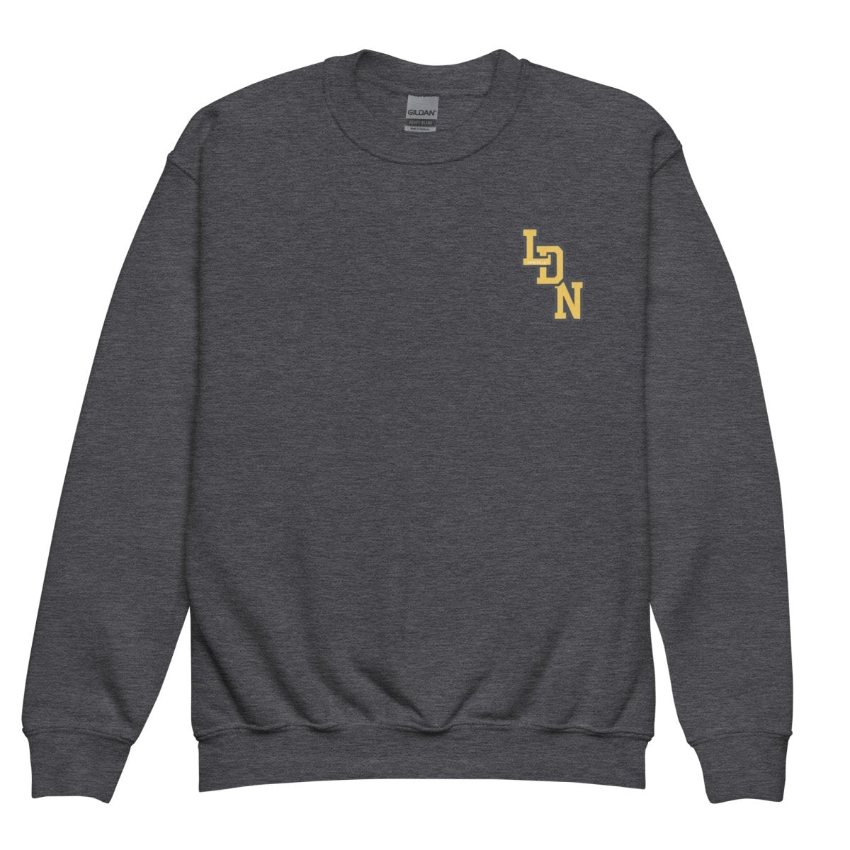 London Varsity Youth Crewneck Sweatshirt - Chinchilla Choons
