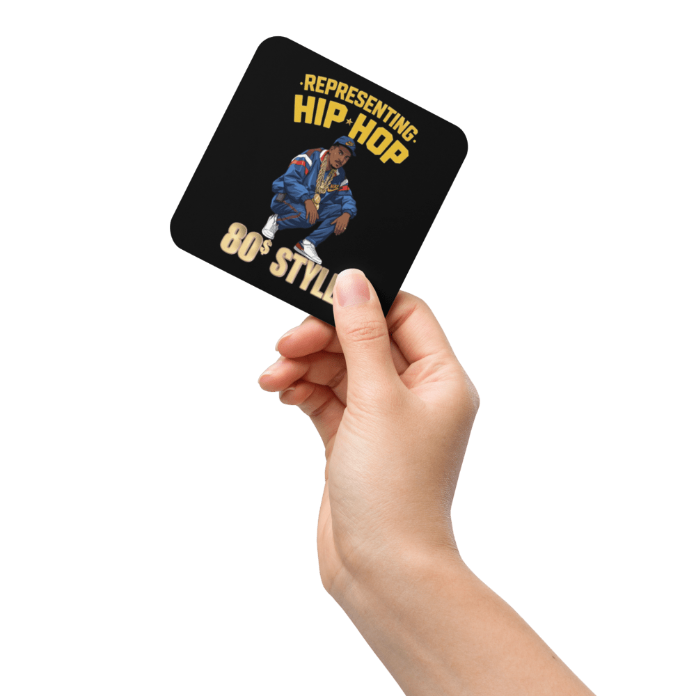 Representing Hip Hop Cork - Back Coaster - Chinchilla Choons