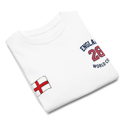 England World Cup 26 Youth Unisex Classic Tee - Chinchilla Choons