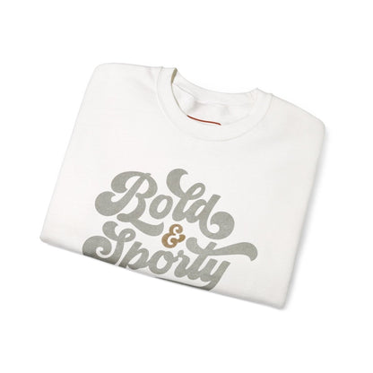 Bold & Sporty Women's Crewneck Sweatshirt - Chinchilla Choons