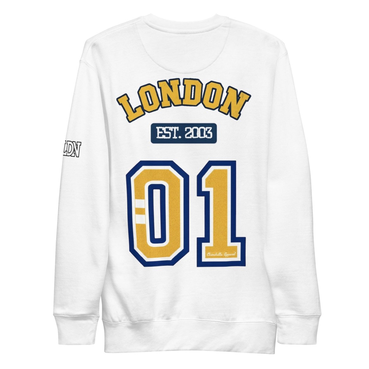 London Varsity Unisex Premium Sweatshirt - Chinchilla Choons