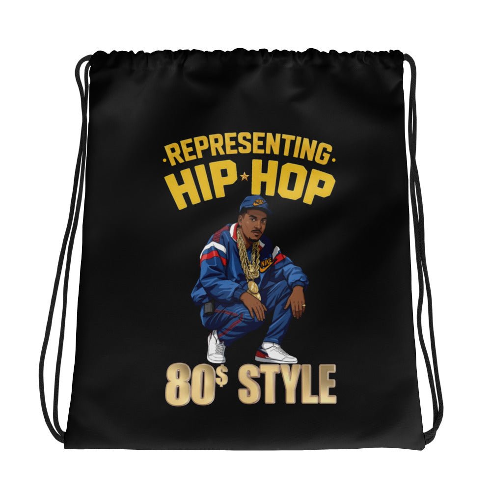 Representing Hip Hop Drawstring Bag - Chinchilla Choons