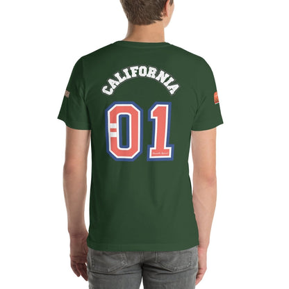 California Varsity Unisex T-Shirt - Chinchilla Choons