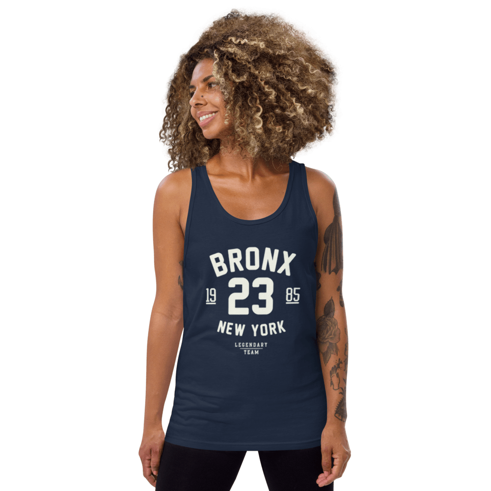 The Bronx NY Unisex Tank Top - Chinchilla Choons