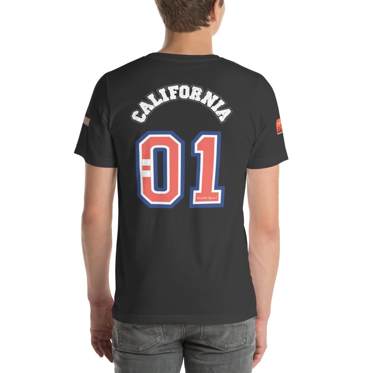 California Varsity Unisex T-Shirt - Chinchilla Choons