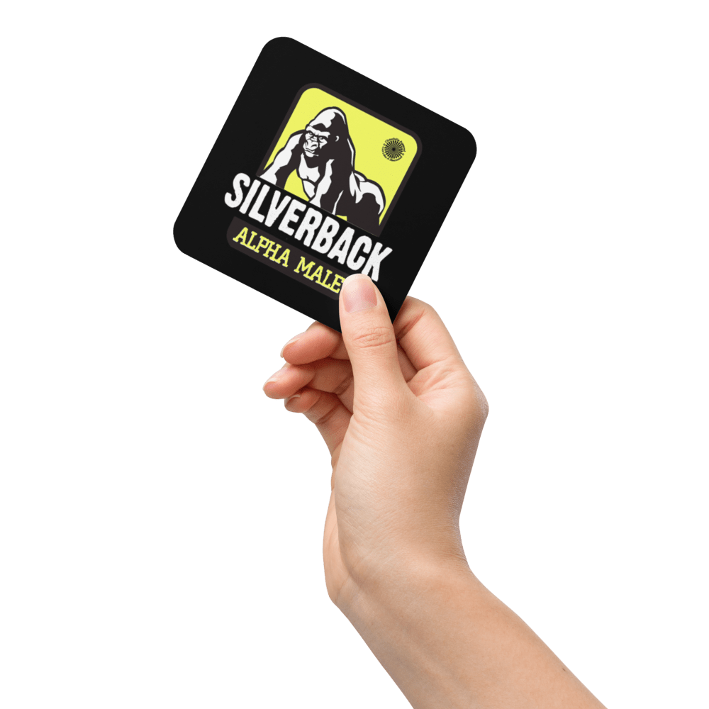 Silverback Cork - Back Coaster - Chinchilla Choons