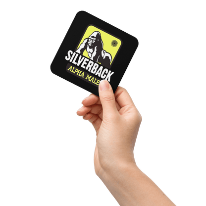 Silverback Cork - Back Coaster - Chinchilla Choons