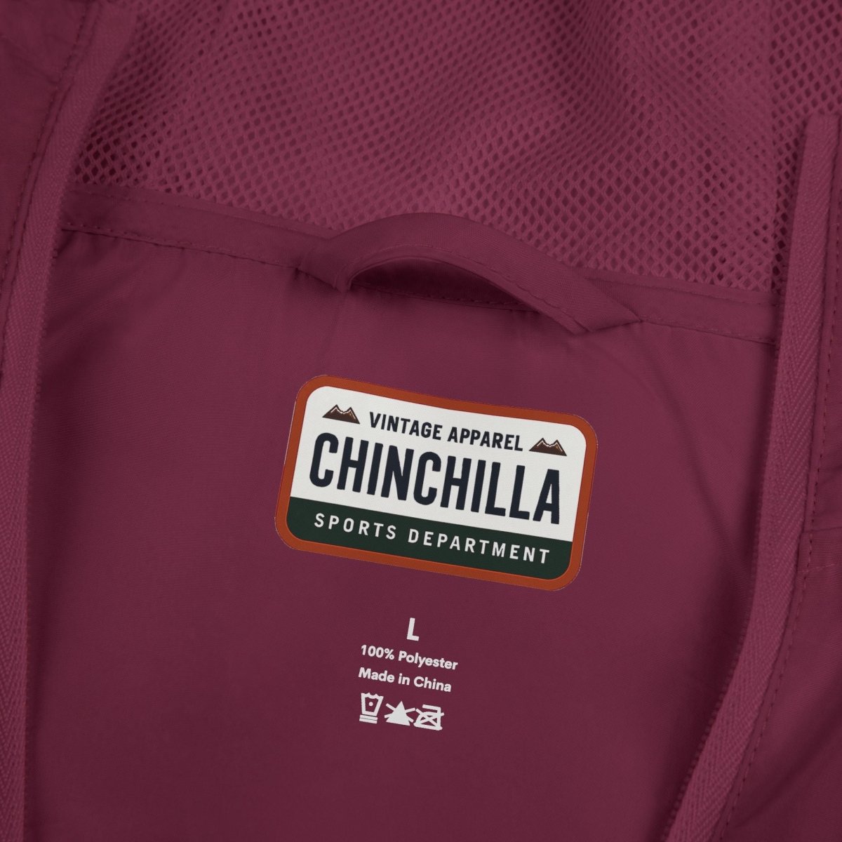 London Varsity Windbreaker Jacket — Lightweight Full-Zip Hooded Jacket - Chinchilla Choons