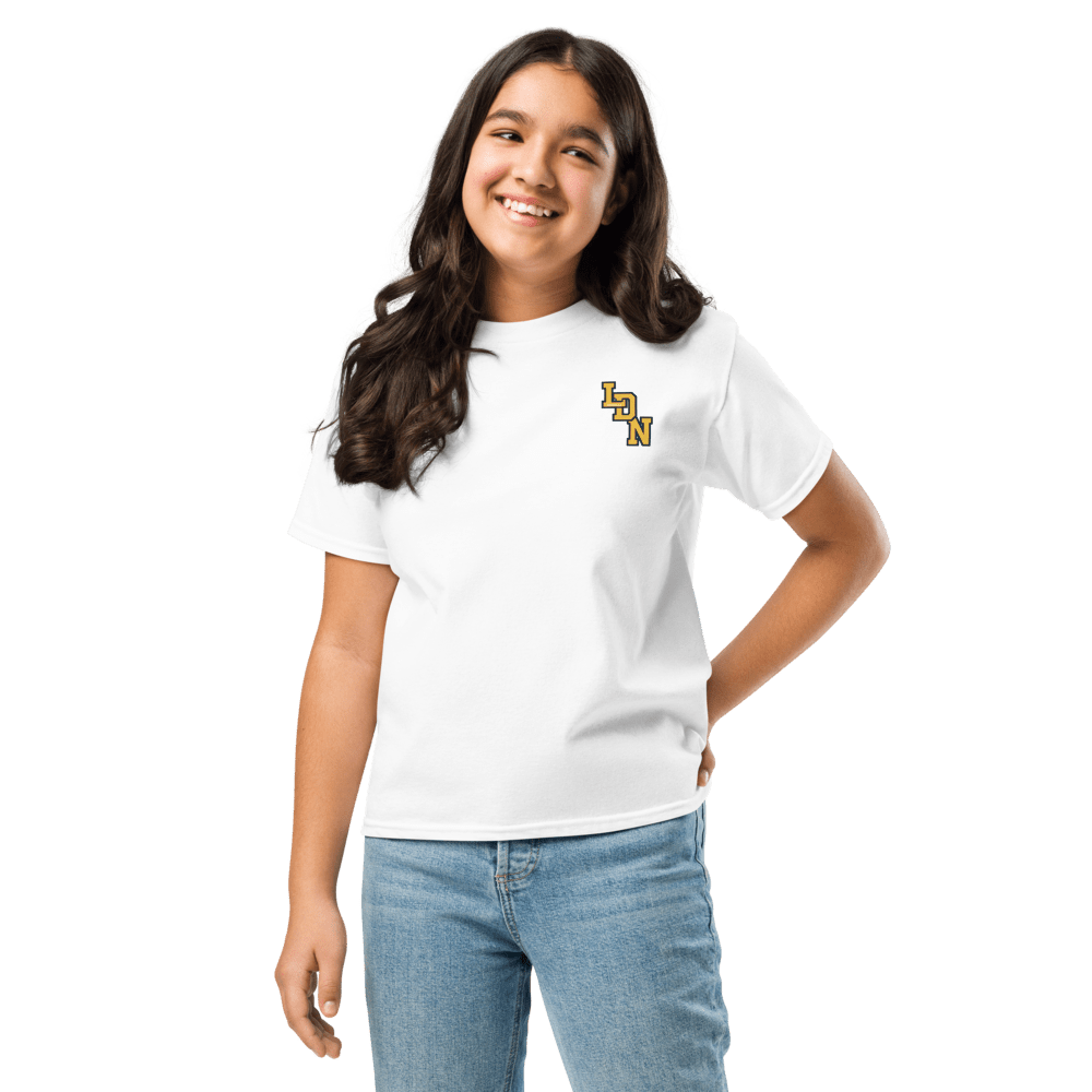 London Varsity Youth Classic Tee - Chinchilla Choons