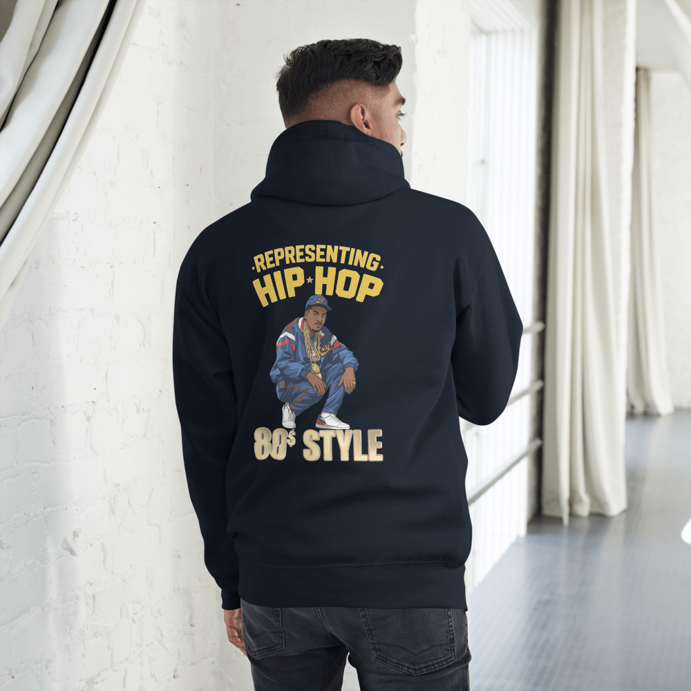 Representing Hip Hop Unisex Hoodie - Chinchilla Choons