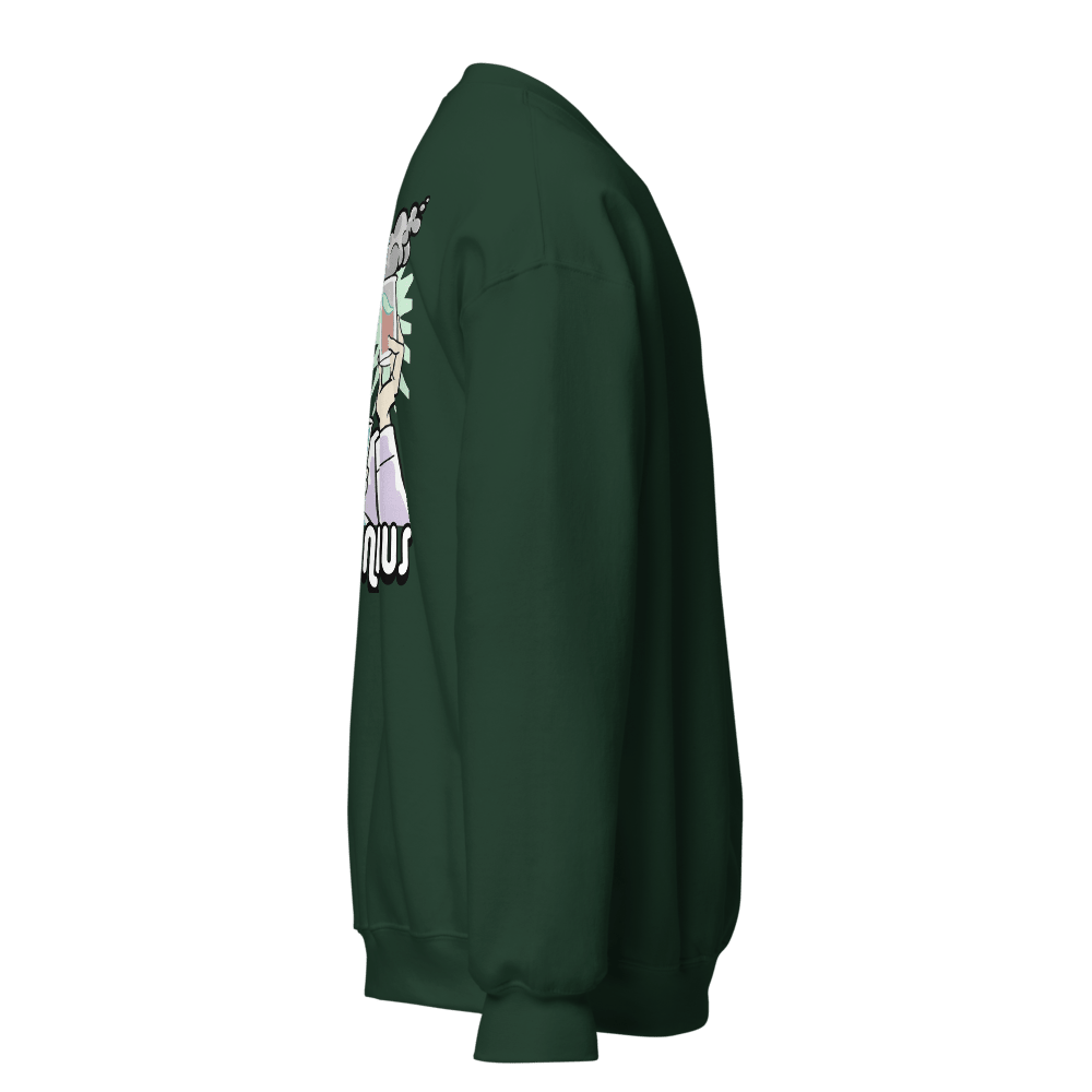 Evil Genius Unisex Sweatshirt - Chinchilla Choons
