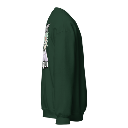 Evil Genius Unisex Sweatshirt - Chinchilla Choons