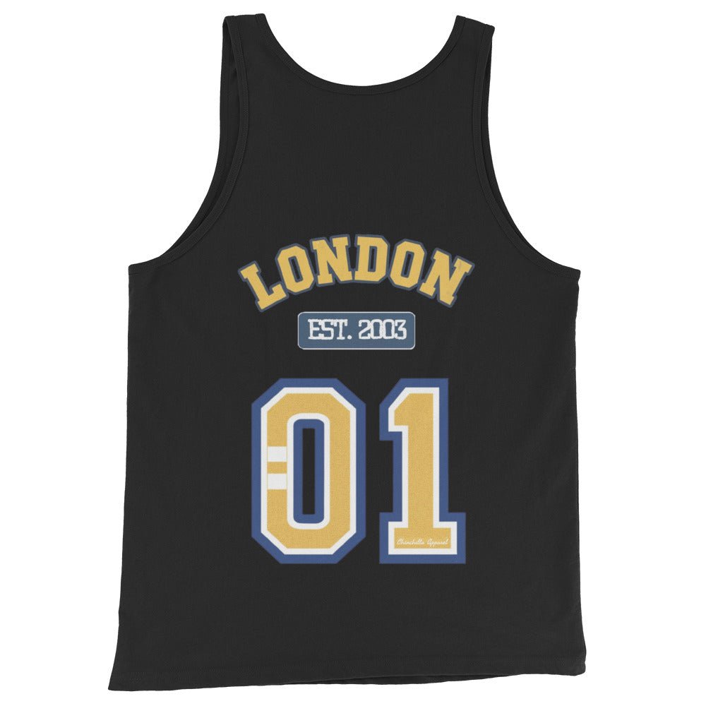 London Varsity Men's Tank Top - Chinchilla Choons