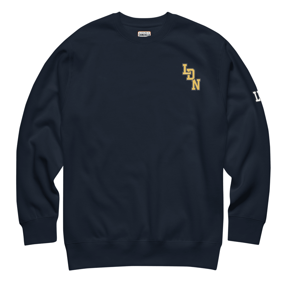 London Varsity Unisex Premium Sweatshirt - Chinchilla Choons