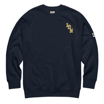 London Varsity Unisex Premium Sweatshirt - Chinchilla Choons