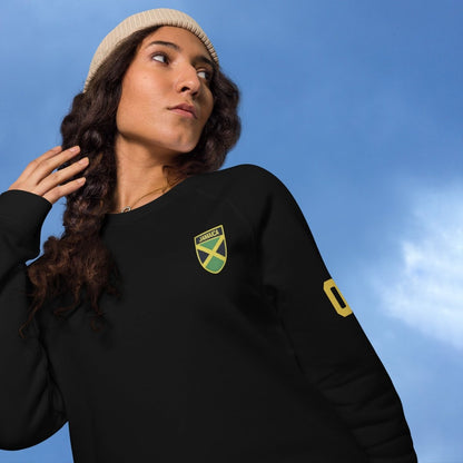 Jamaican Heritage Unisex Organic Sweatshirt - Chinchilla Choons