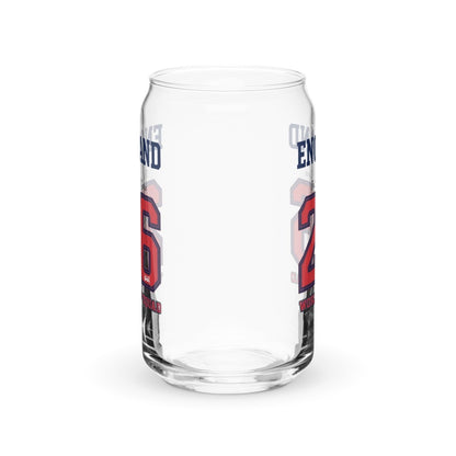 England World Cup '26' Can - Shaped Glass - Chinchilla Choons