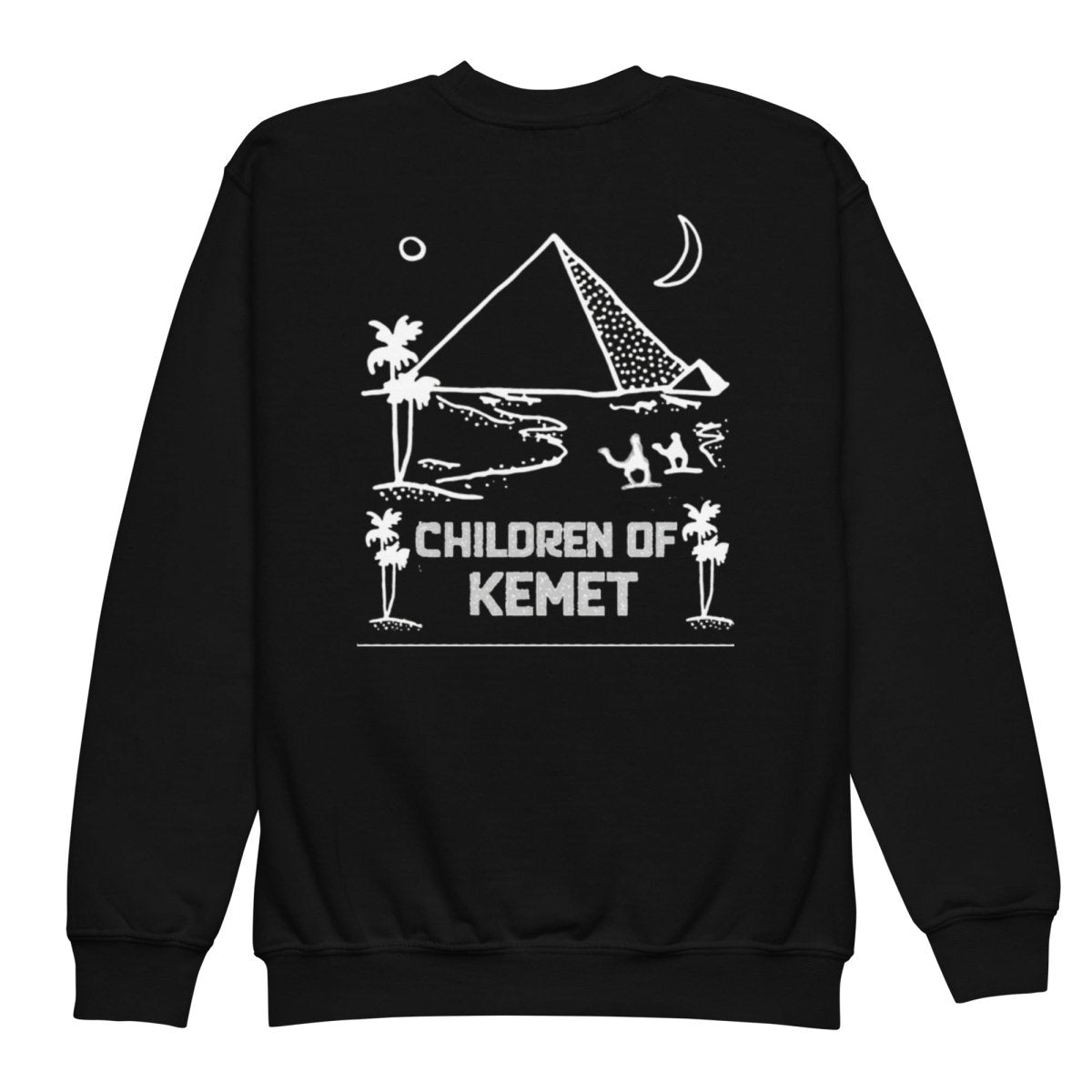 Children Of Kemet Youth Crewneck Sweatshirt - Chinchilla Choons