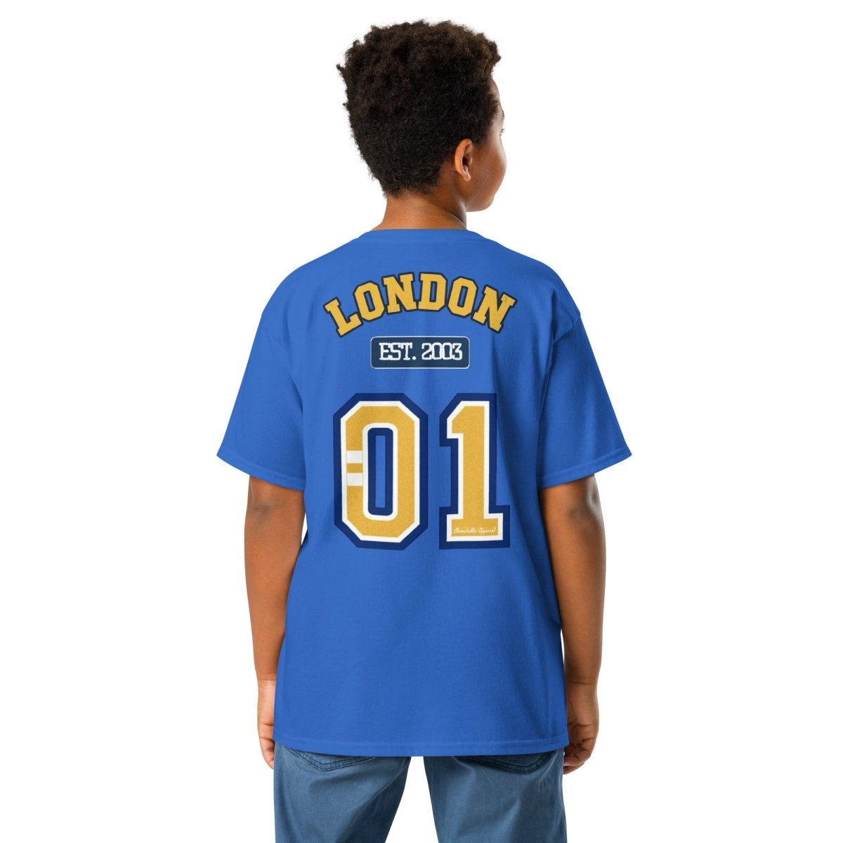 London Varsity Youth Classic Tee - Chinchilla Choons