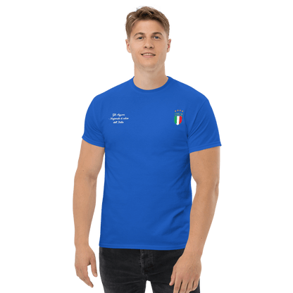 Italia Football Unisex Classic Tee - Chinchilla Choons