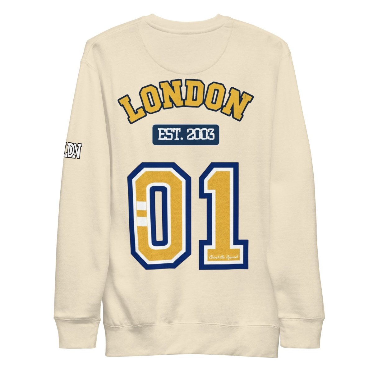 London Varsity Unisex Premium Sweatshirt - Chinchilla Choons