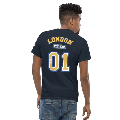 London Varsity Unisex Classic Tee - Chinchilla Choons