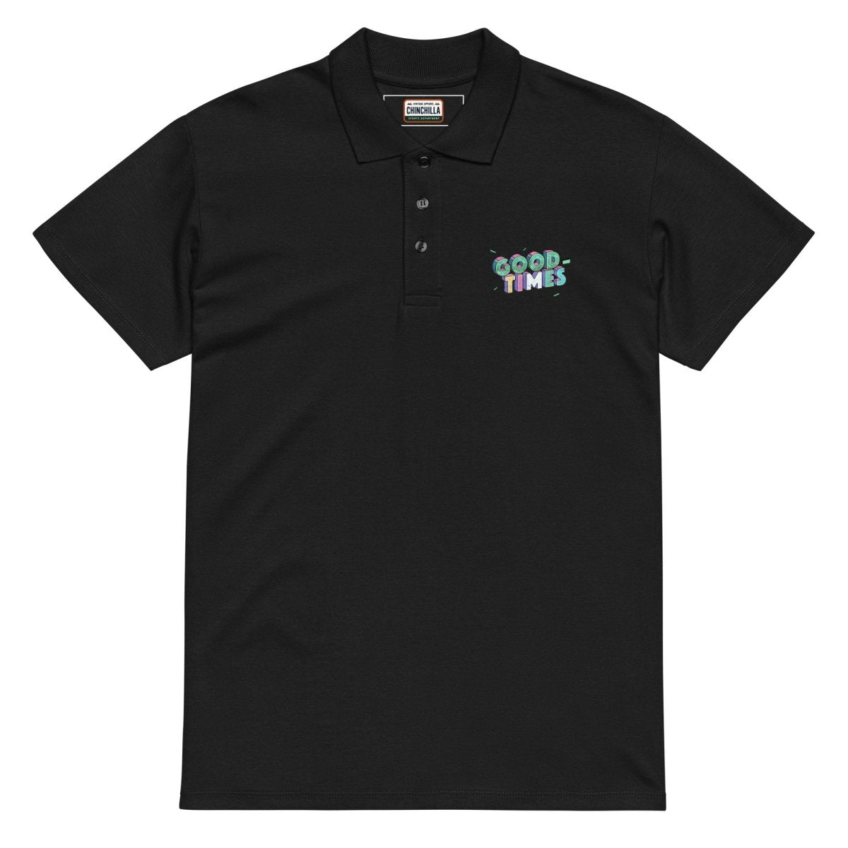 Good Times Premium Pique Polo Shirt - Chinchilla Choons