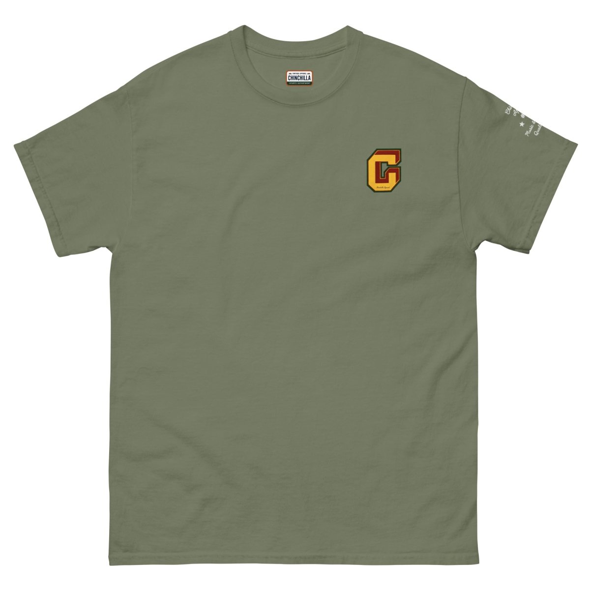 Chinchilla Varsity Unisex Classic Tee - Chinchilla Choons