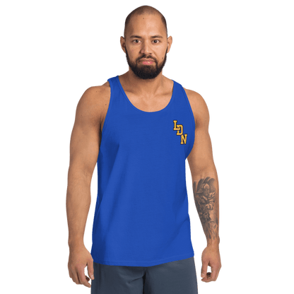 London Varsity Men's Tank Top - Chinchilla Choons