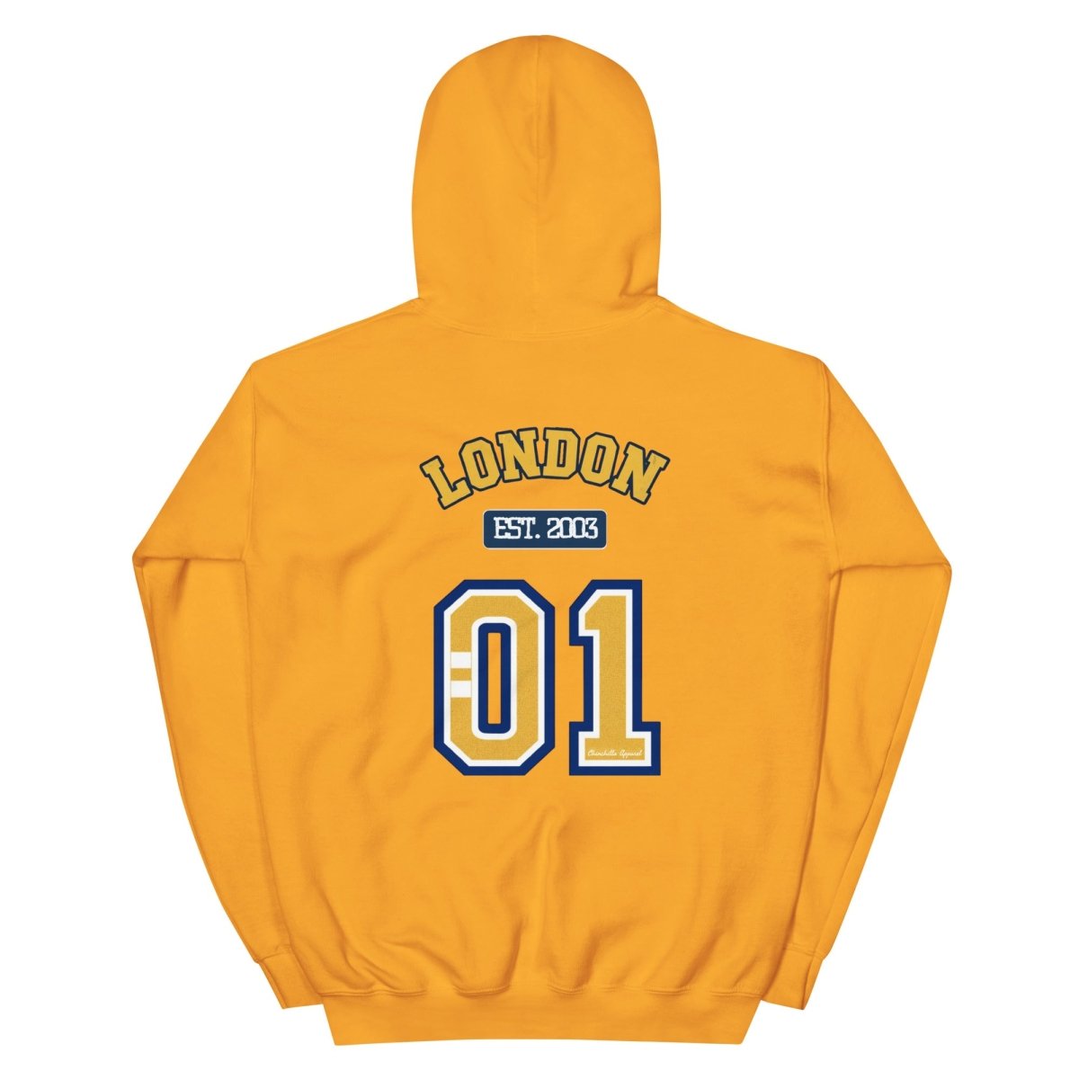 London Varsity Unisex Hoodie - Chinchilla Choons