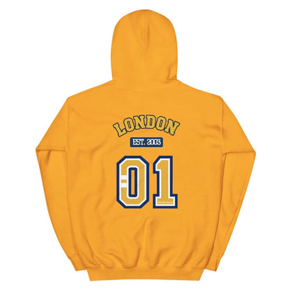London Varsity Unisex Hoodie - Chinchilla Choons