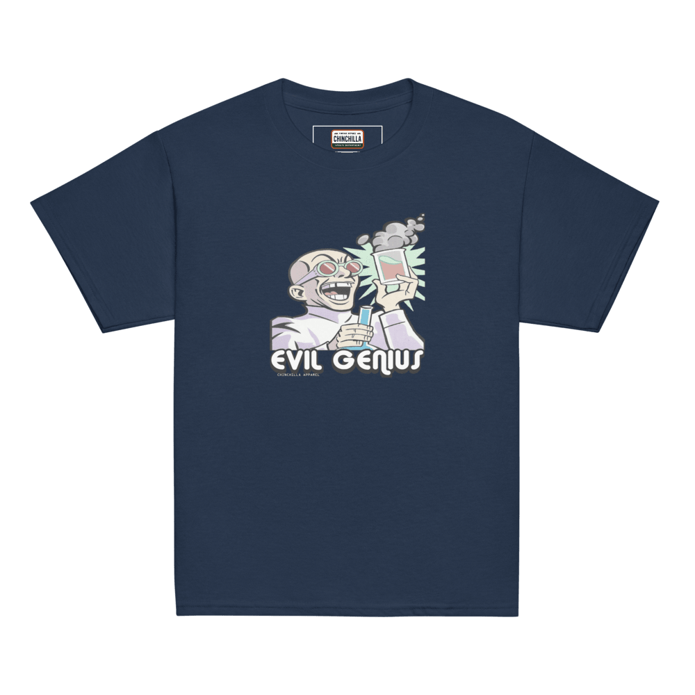 Evil Genius Youth Classic Tee - Chinchilla Choons