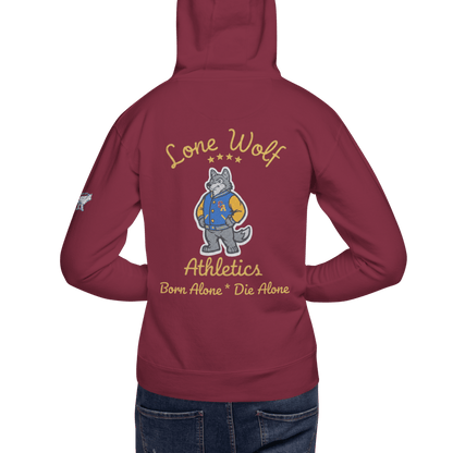 Lone Wolf Unisex Hoodie - Chinchilla Choons