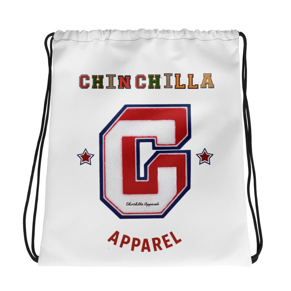 Chinchilla Varsity Drawstring Bag - Chinchilla Choons