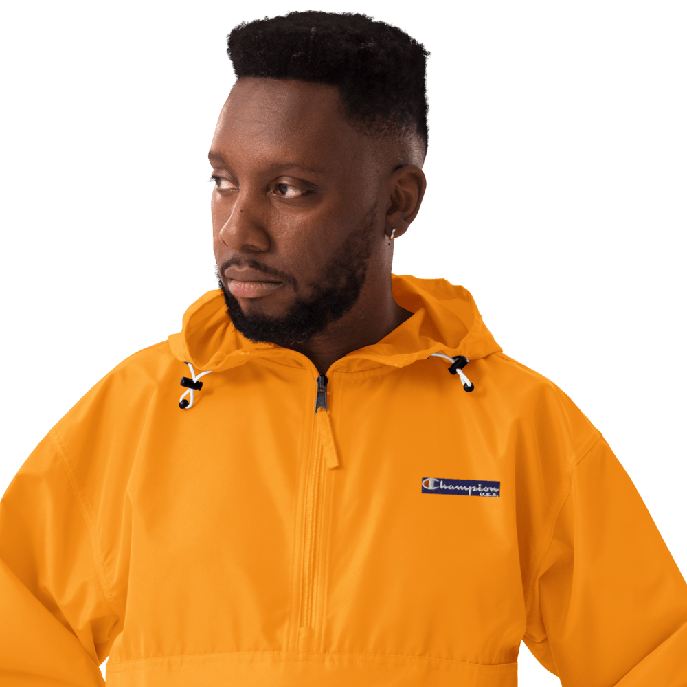 Champion Unisex Packable Anorak Jacket - Chinchilla Choons