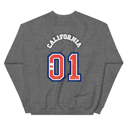 California Varsity Unisex Sweatshirt - Chinchilla Choons