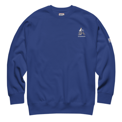Chopper "75" Unisex Premium Sweatshirt - Chinchilla Choons