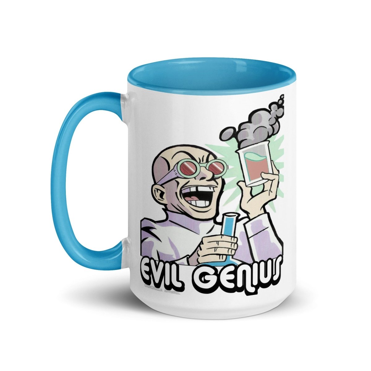 Evil Genius Ceramic Mug (White) - Chinchilla Choons
