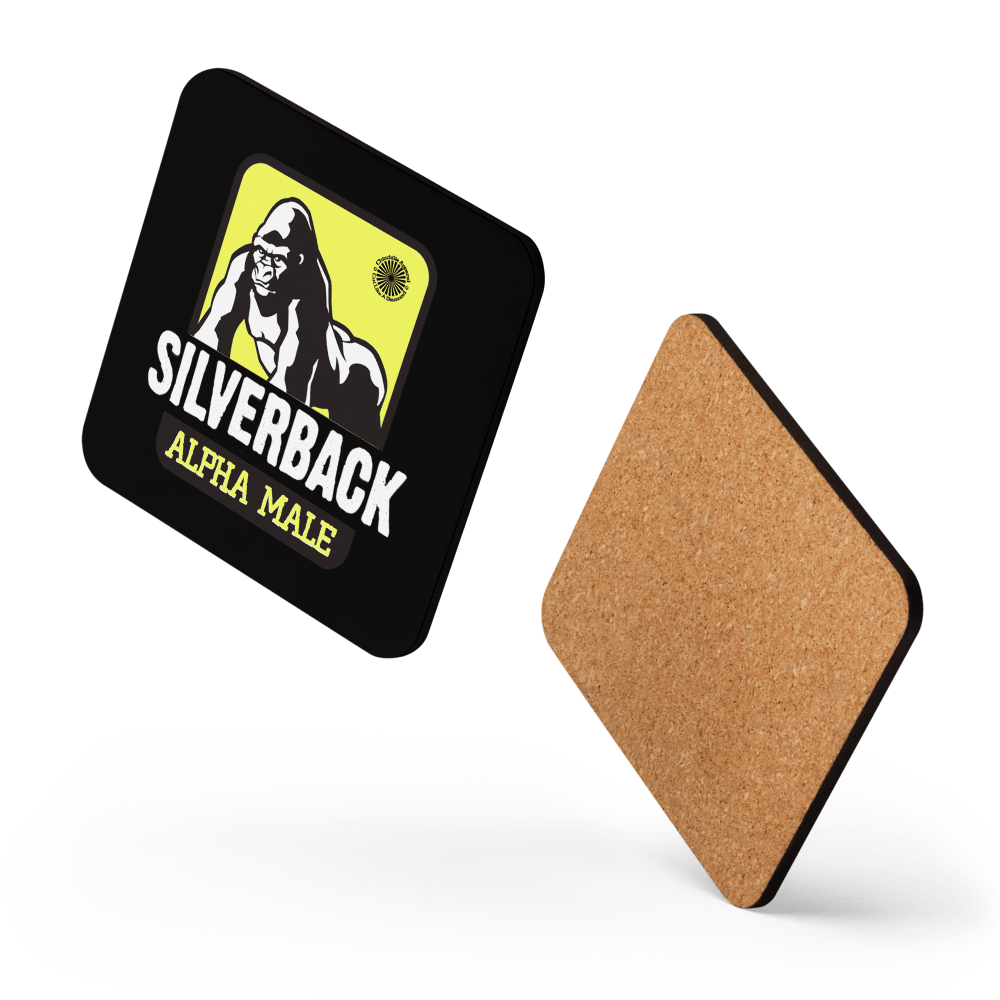 Silverback Cork - Back Coaster - Chinchilla Choons