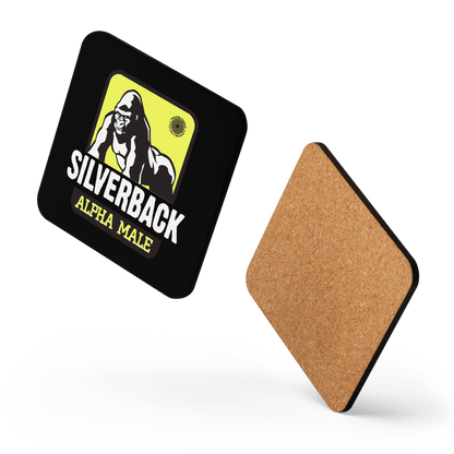 Silverback Cork - Back Coaster - Chinchilla Choons