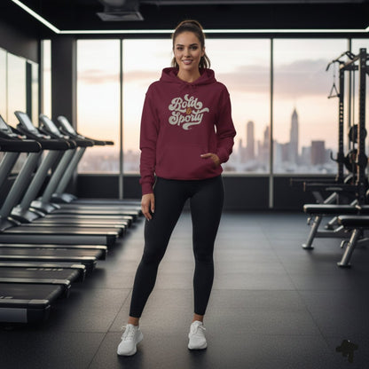 Bold & Sporty Women's Hoodie - Chinchilla Choons