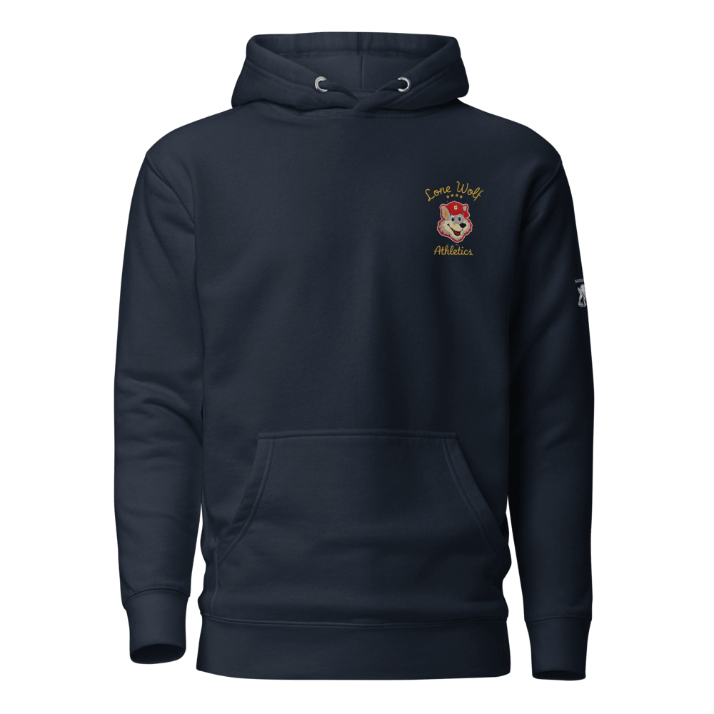 Lone Wolf Unisex Hoodie - Chinchilla Choons
